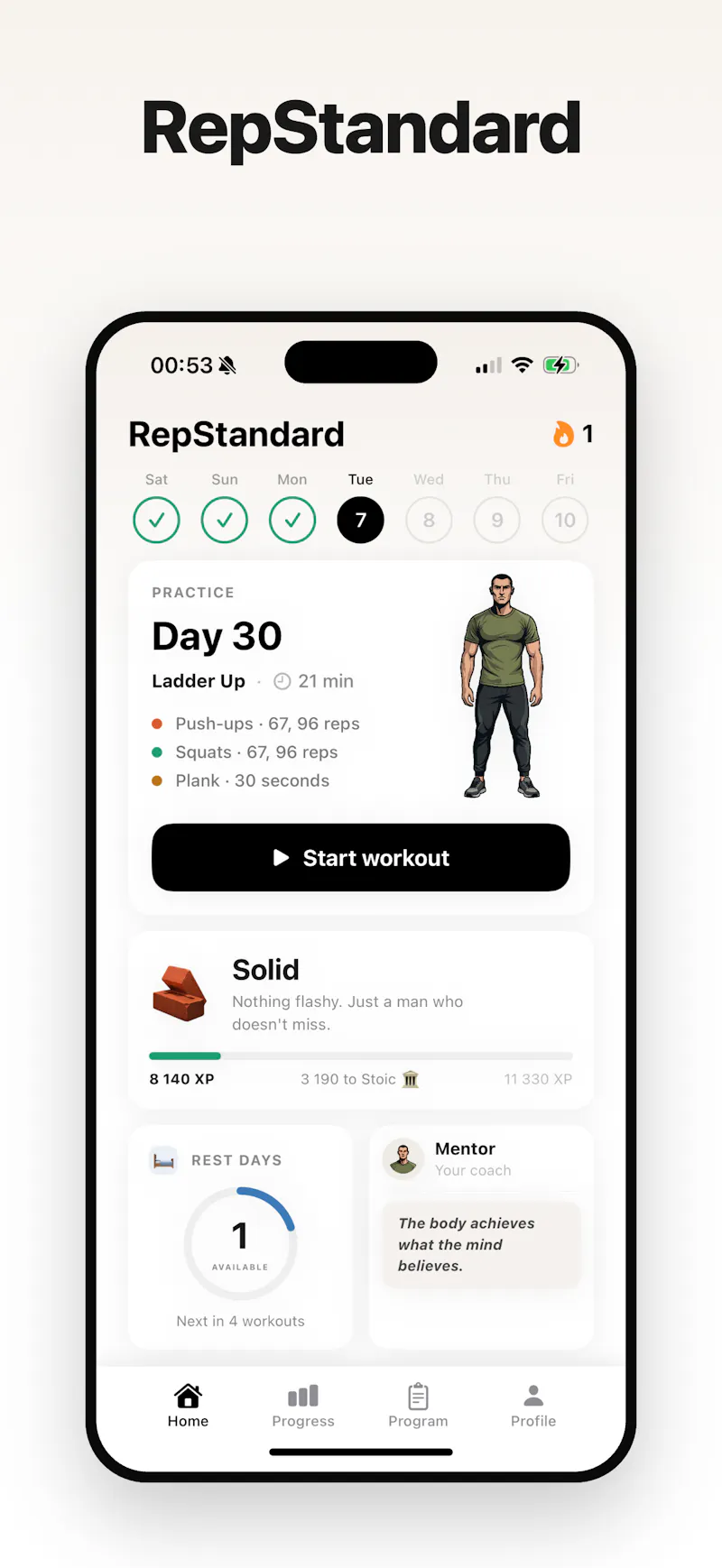 RepStandard screenshot 2