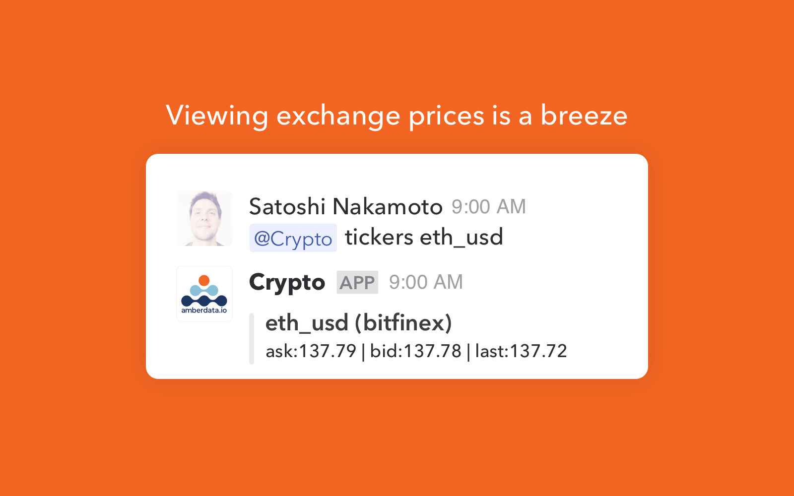 Amberdata gallery image