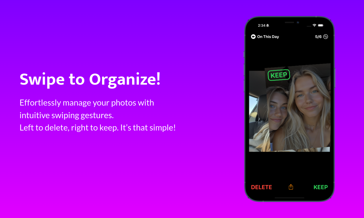 Swipe sorteren media 3