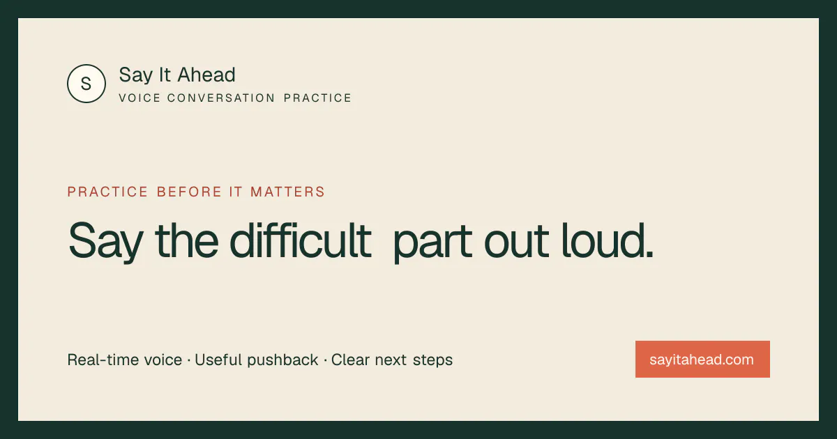 Say It Ahead gallery image