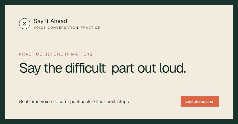 Say It Ahead screenshot 2
