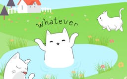 Yuki Neko Animated Cat Stickers media 1