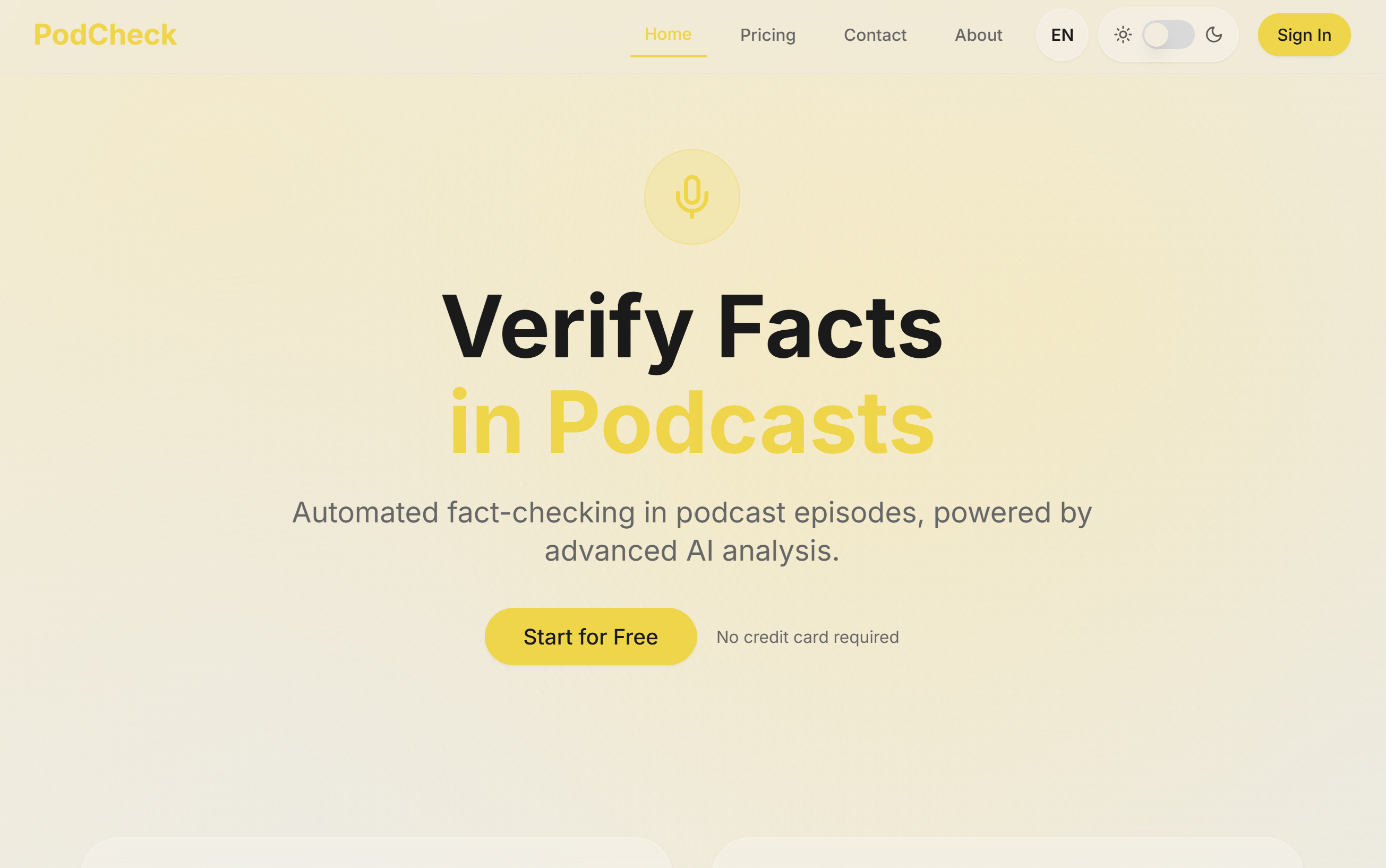 PodCheck gallery image