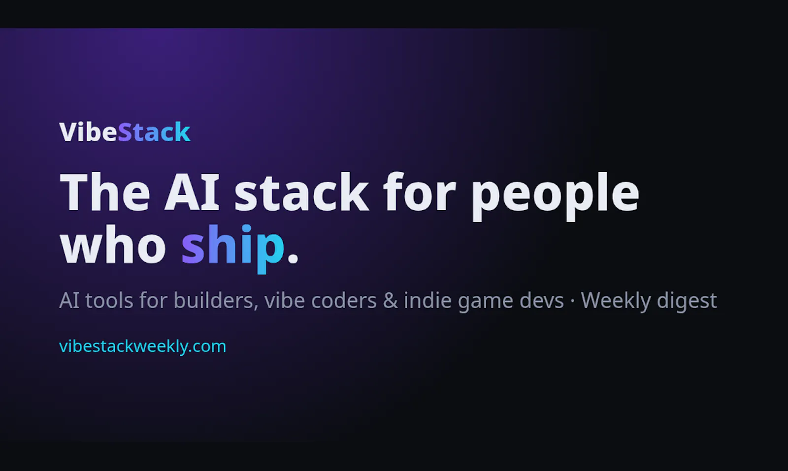 VibeStack screenshot 1