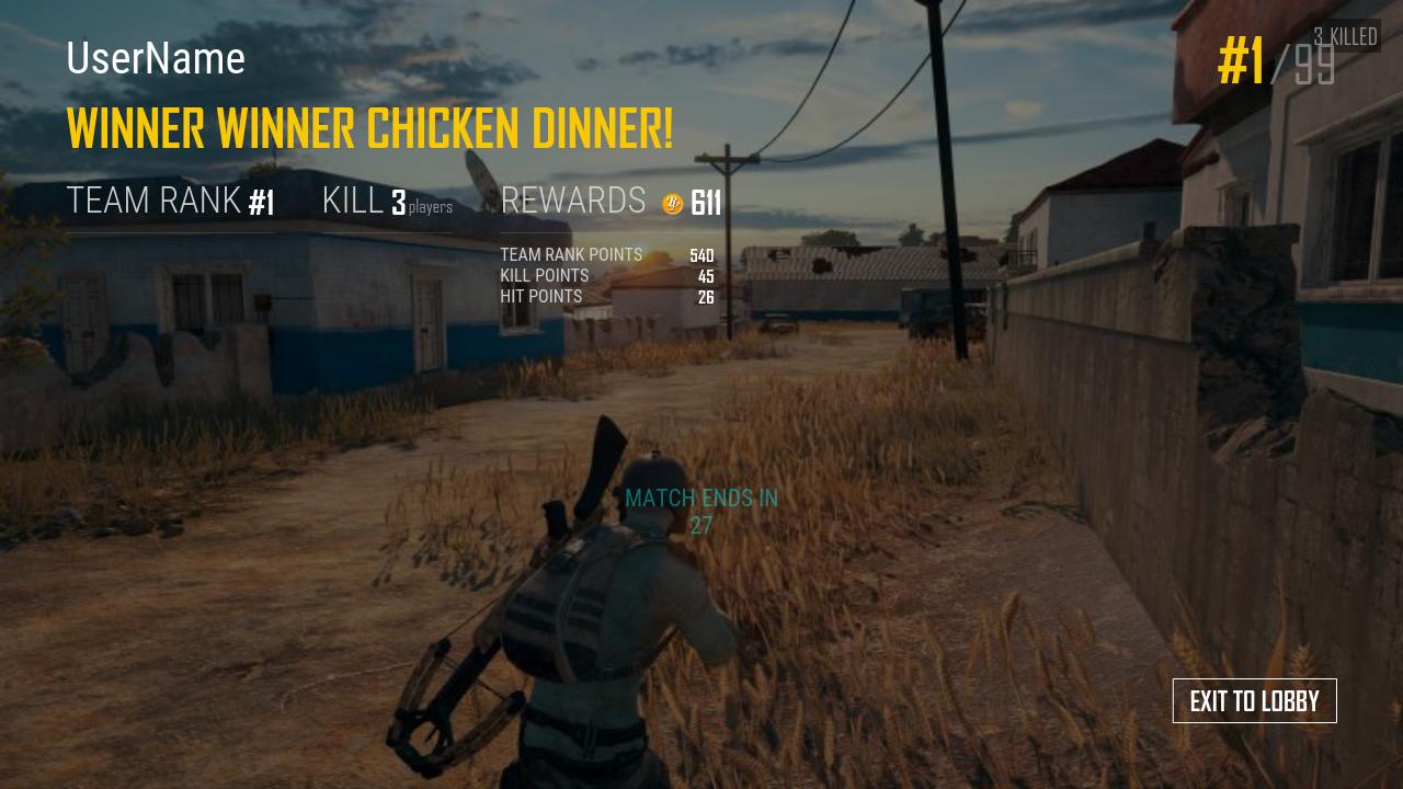 PUBG Winner Winner Chicken Dinner Generator gallery image