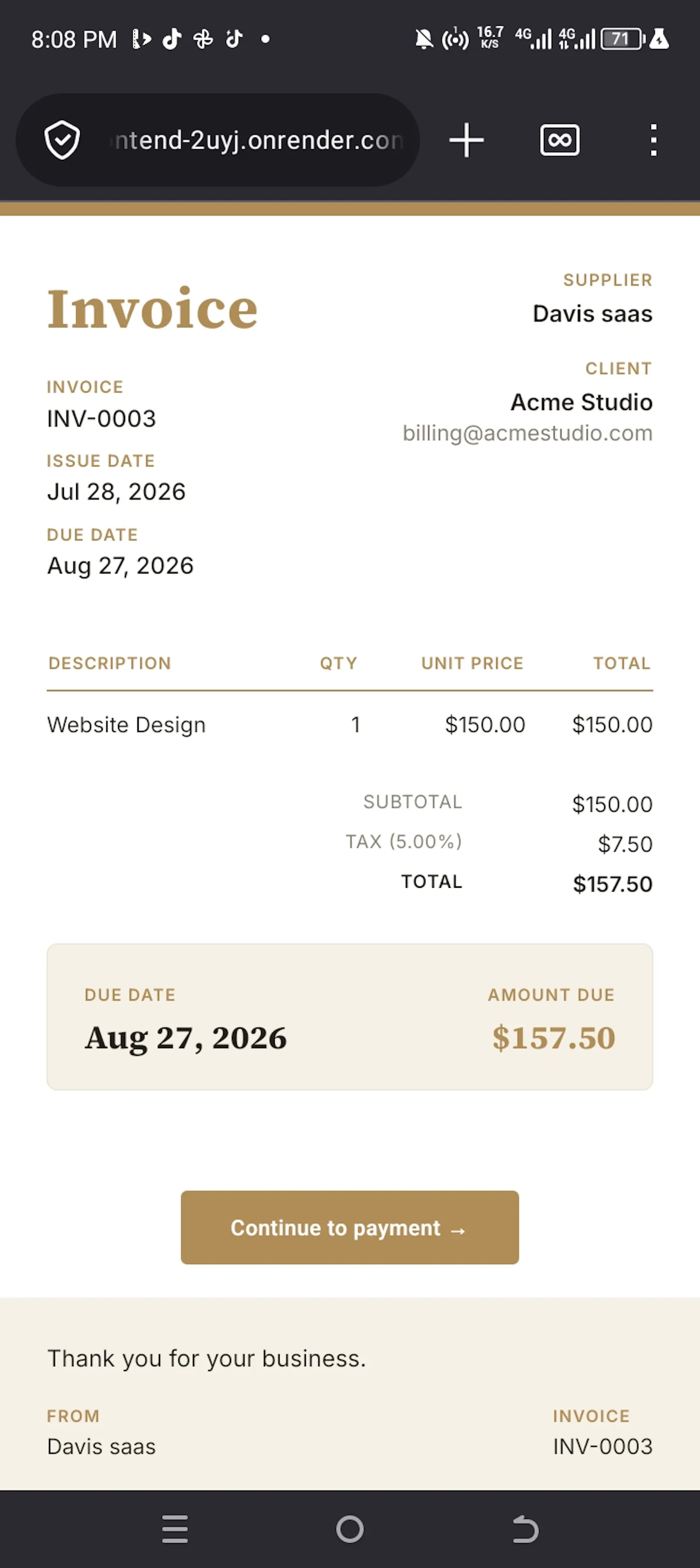 Ledger screenshot 3