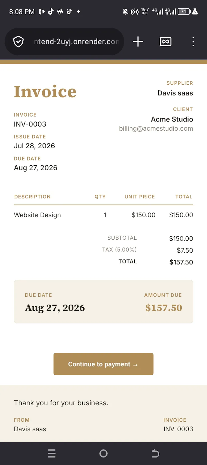 Ledger screenshot 3