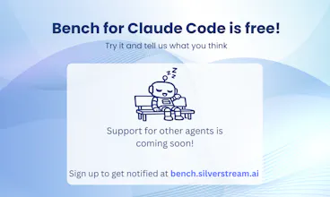 Bench for Claude Code gallery image