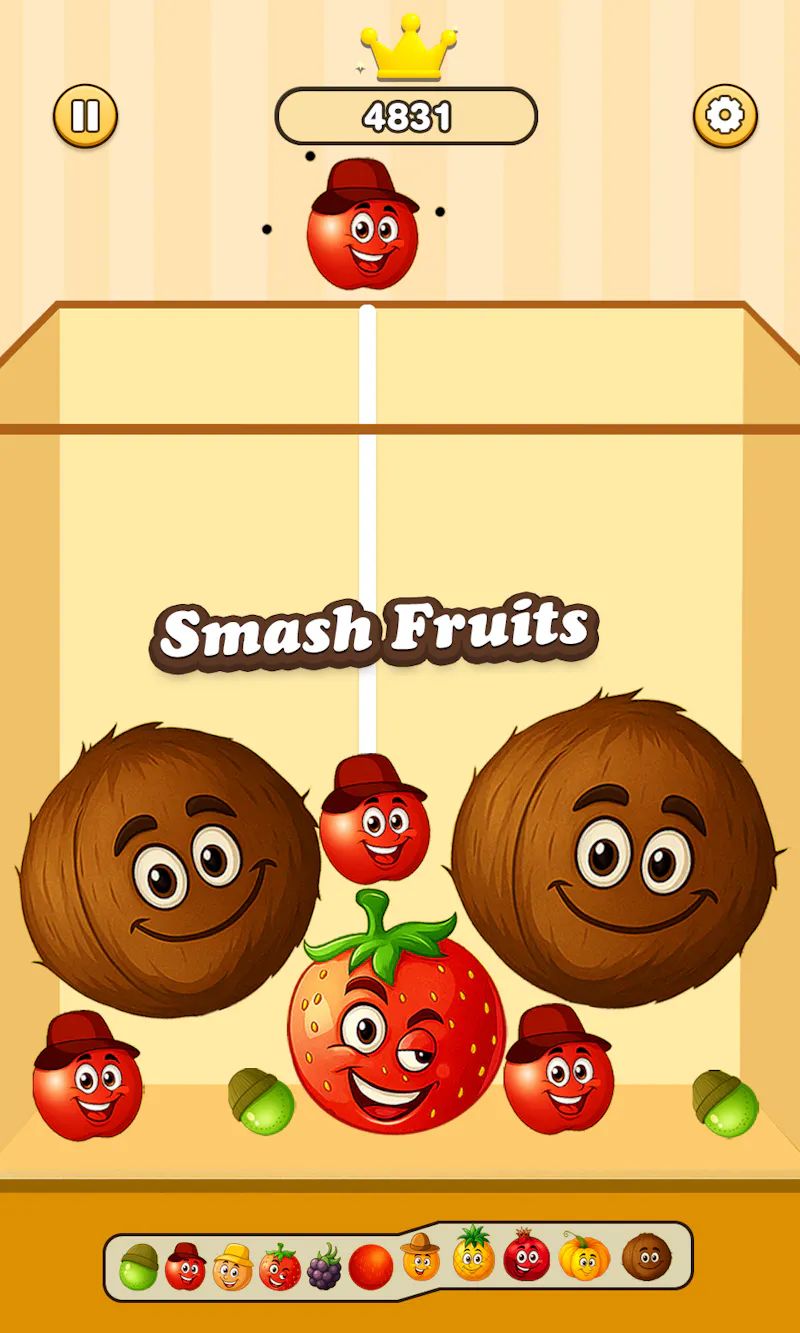 Fruit Merge Melon Puzzle screenshot 4