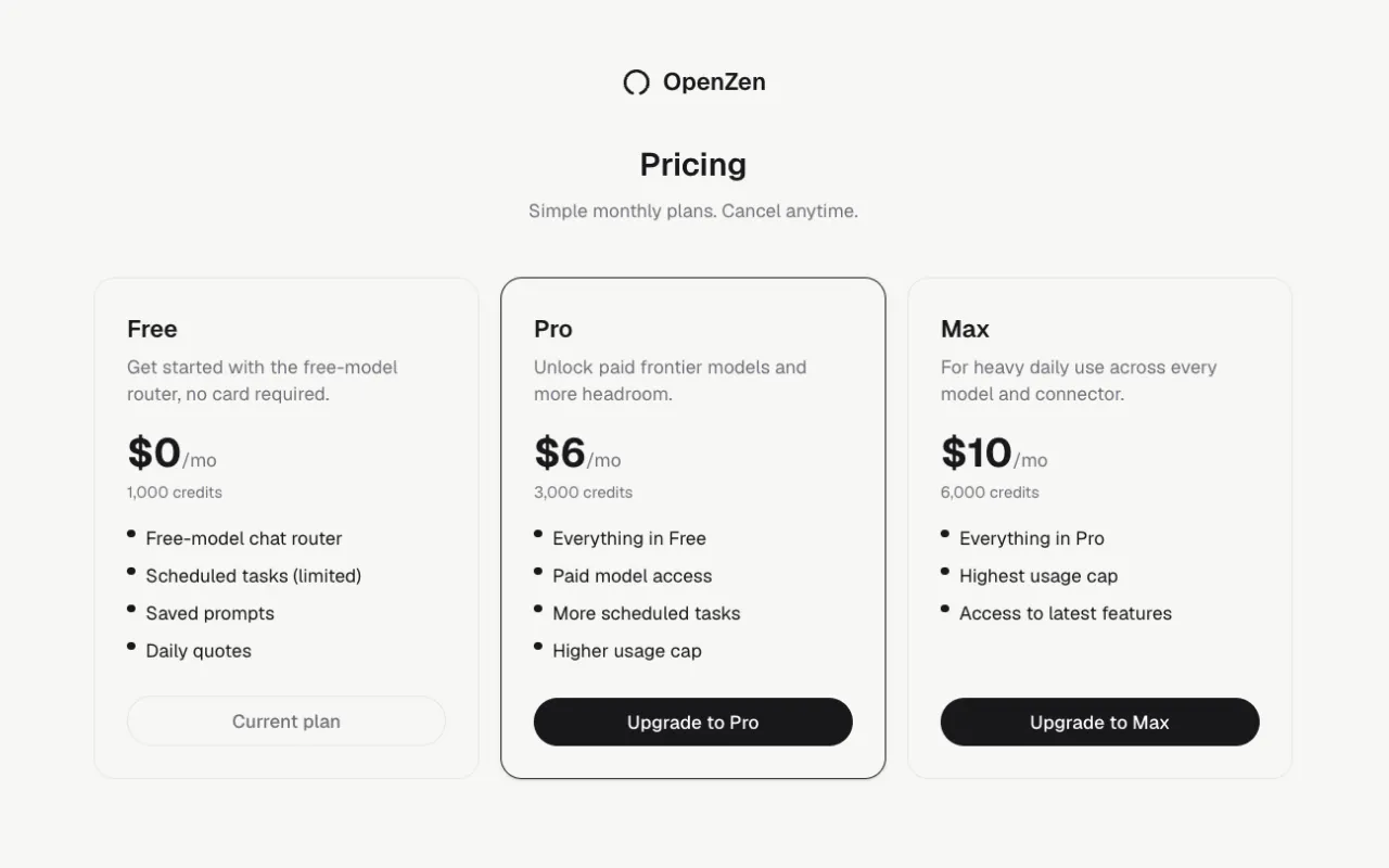 OpenZen gallery image