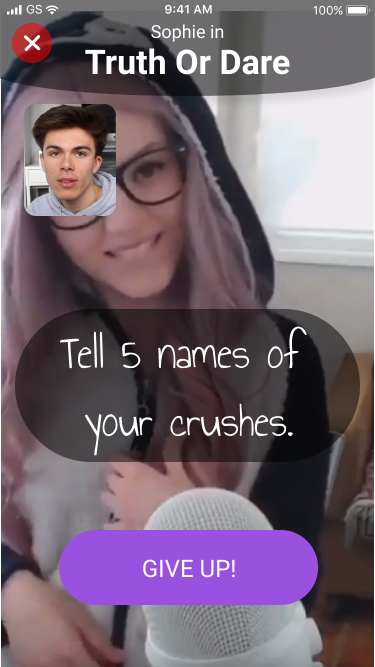 Online video chat with games gallery image