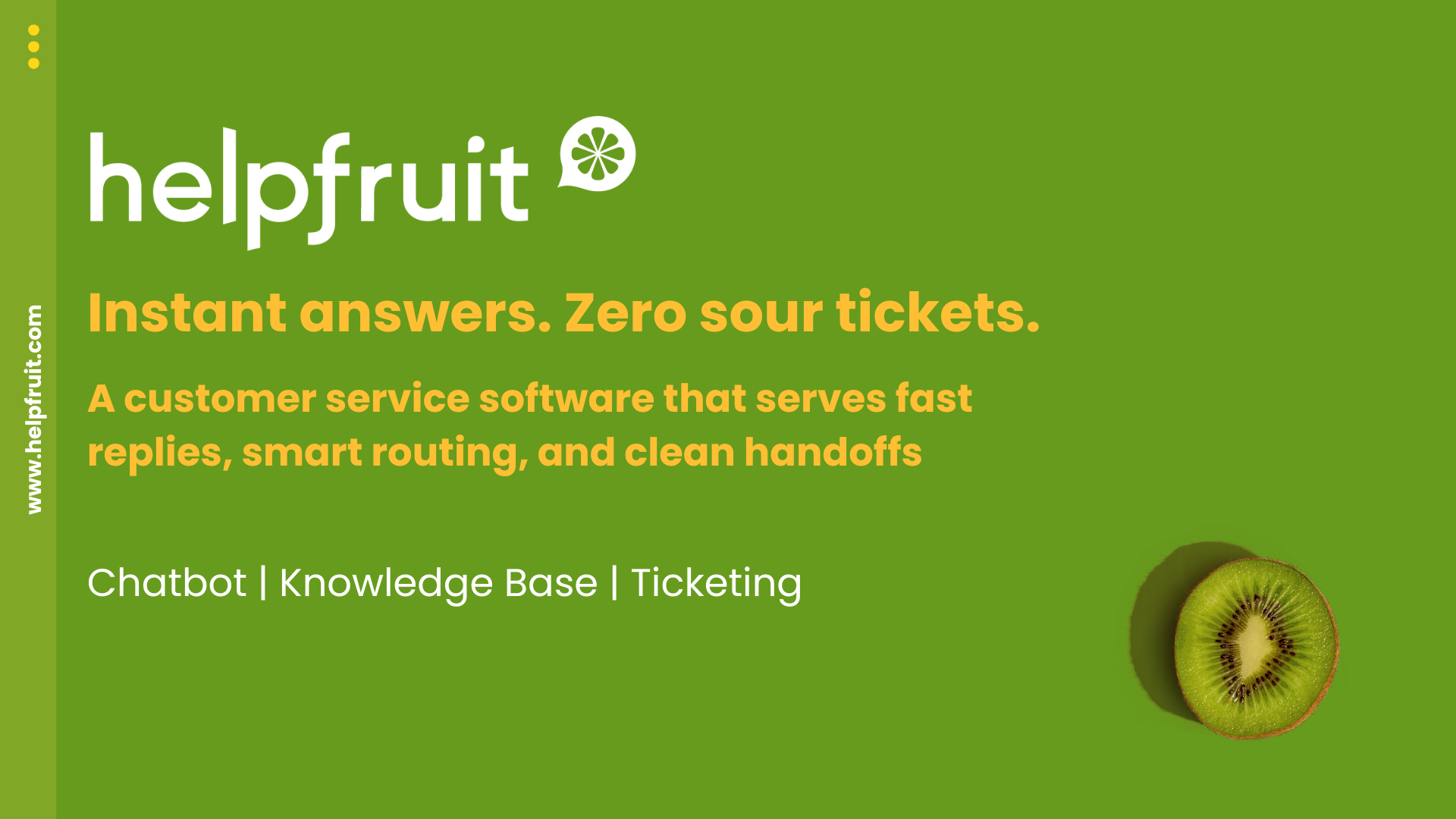 Helpfruit - Screenshot 3 showing product features and functionality