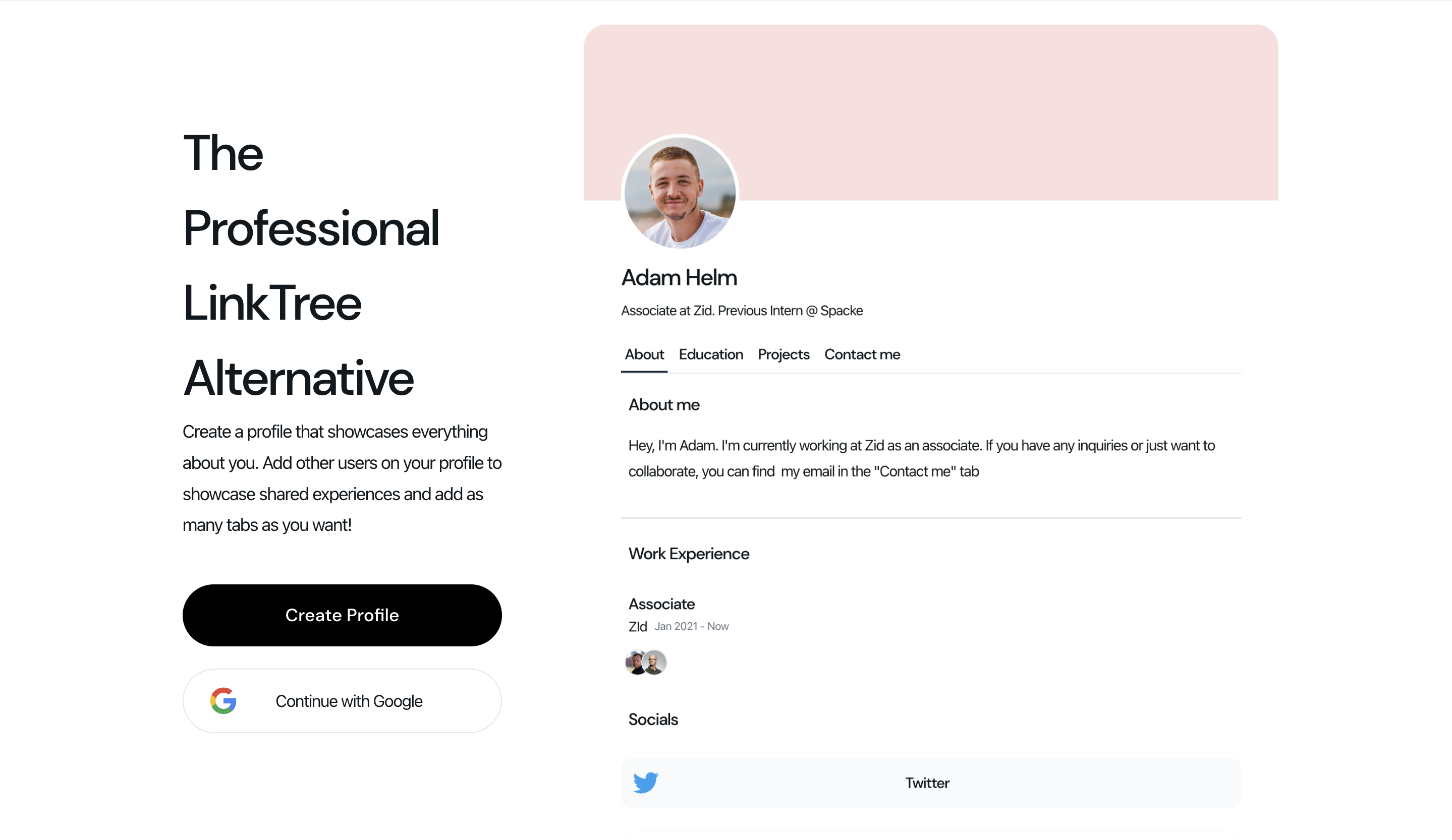 Департамент - Профессиональная альтернатива Linktree медиа 1