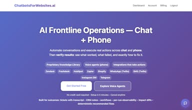 ChatbotsForWebsites gallery image