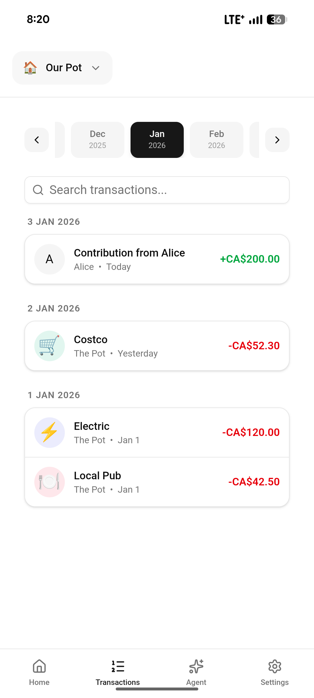 Our Pot - Screenshot 3 showing product features and functionality