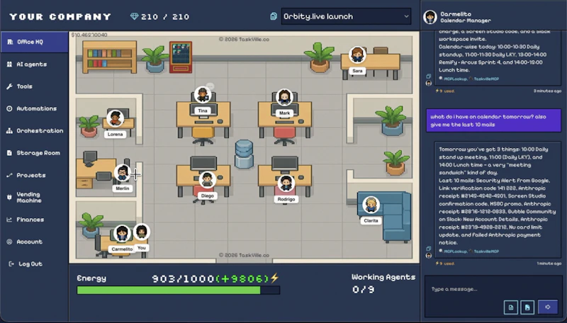 TaskVille.co screenshot 2