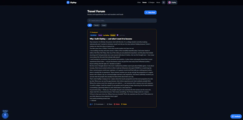CityRep screenshot 3