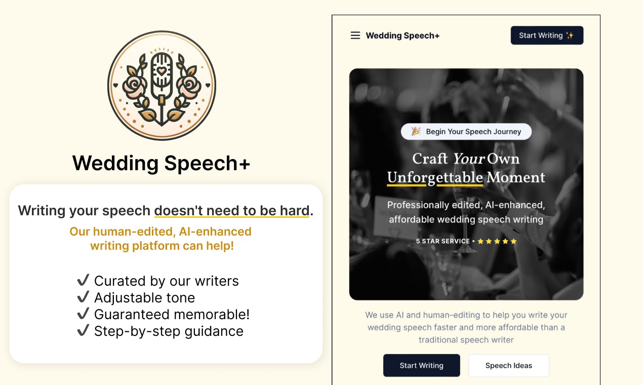 Wedding Speech+ media 1