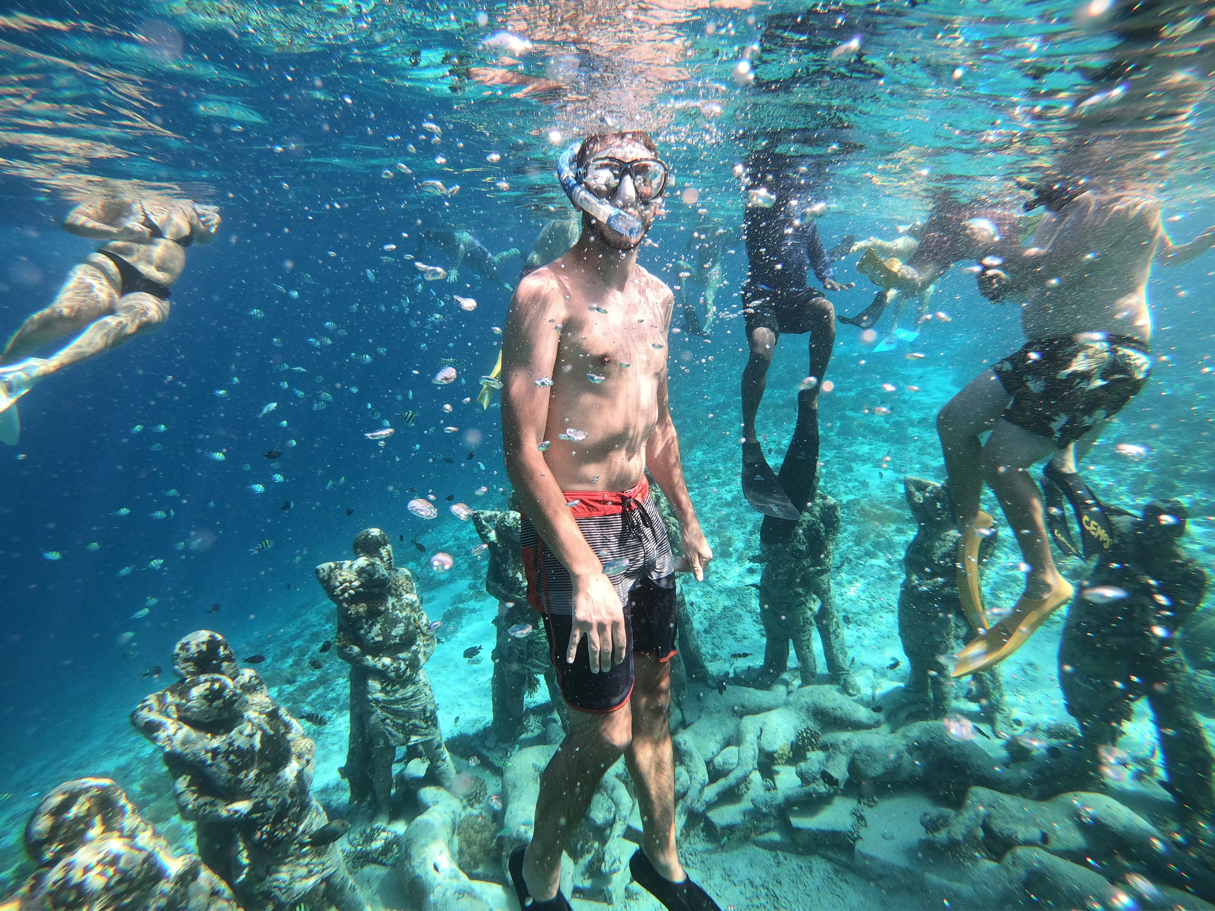 Média Îles Tri Gili en apnée - Visite de plongée 6
