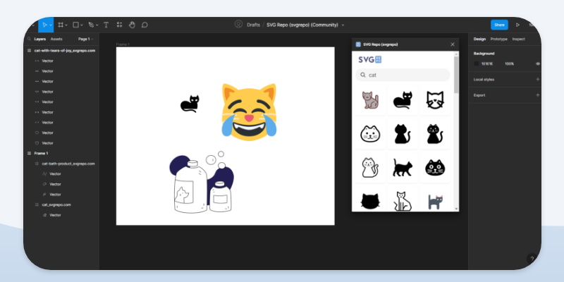 Biểu tượng cho Figma của SVG Repo media 1