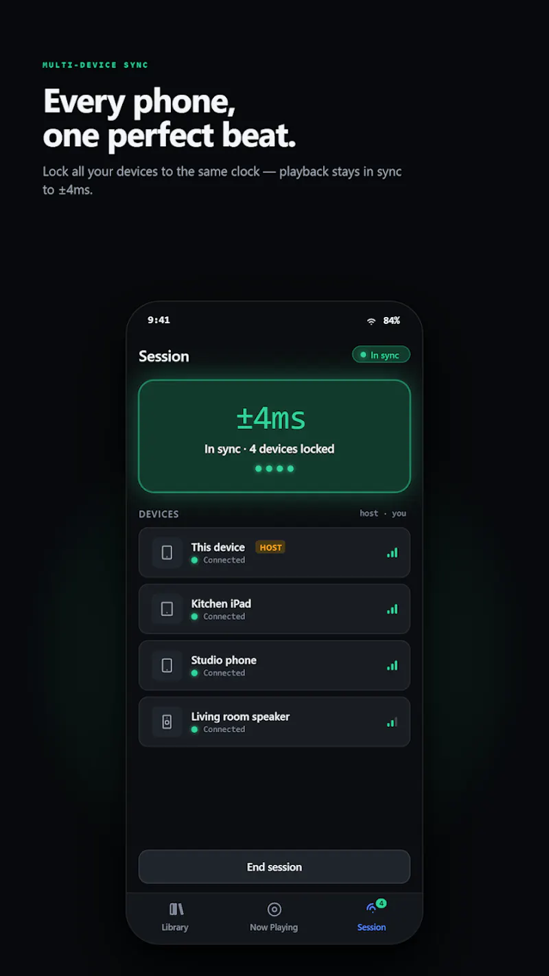 Dodast-Synced Media Player screenshot 4