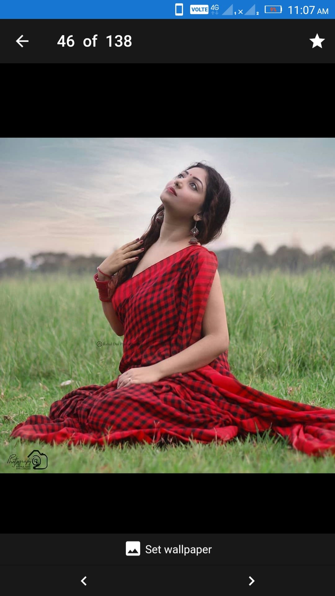 Hot Saree Model Wallpapers gallery image