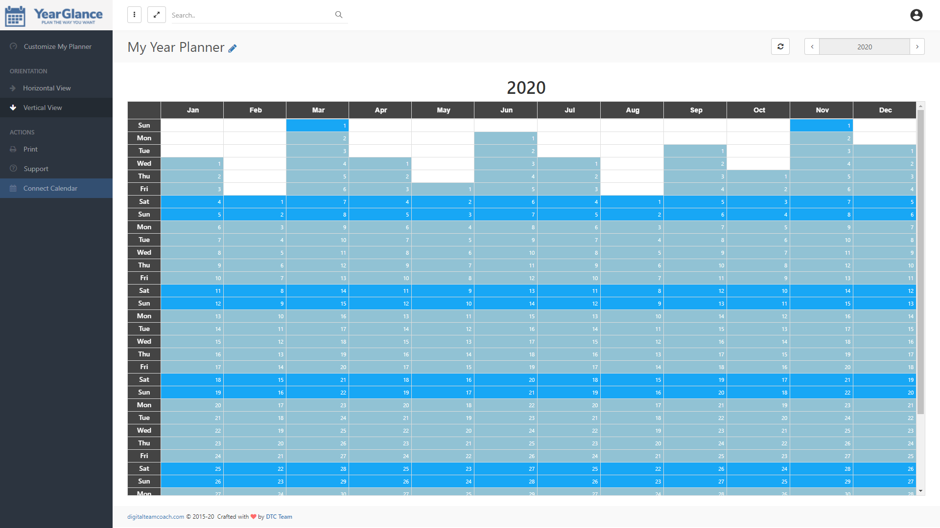 Year Glance gallery image