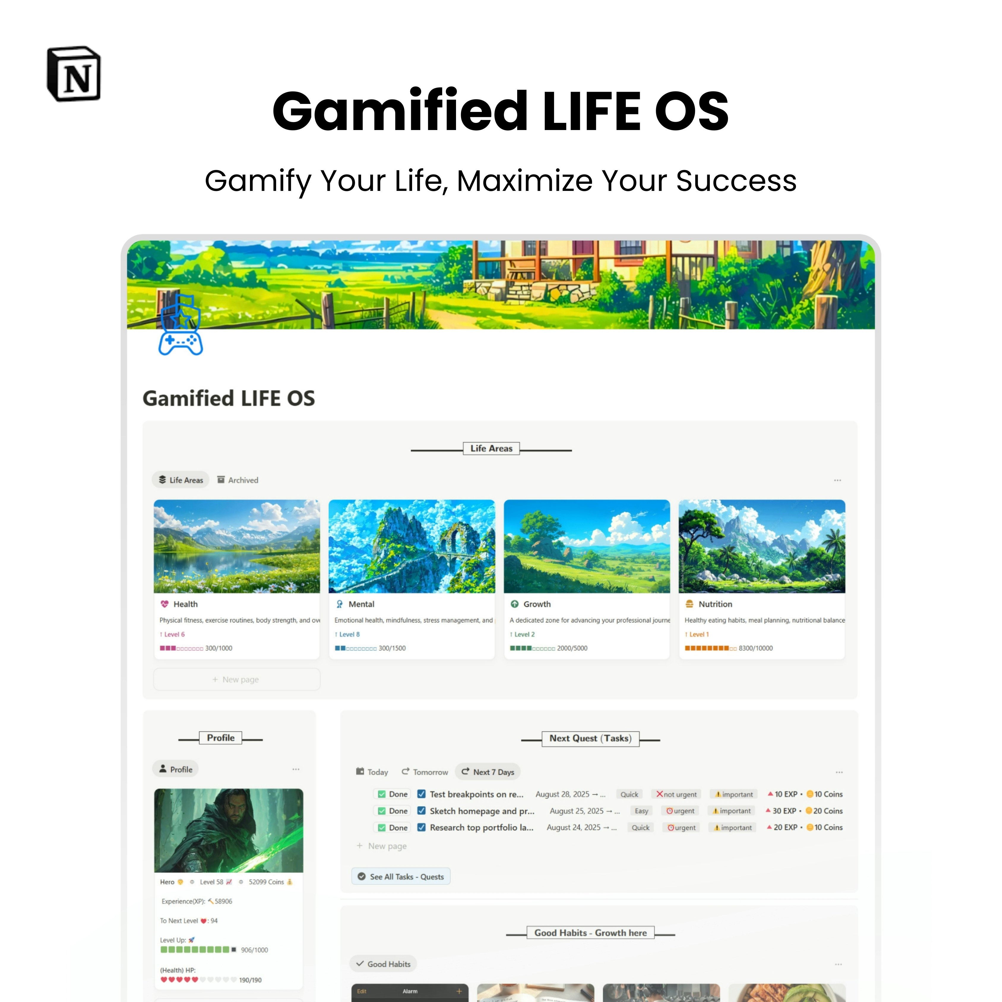 Gamified Life OS