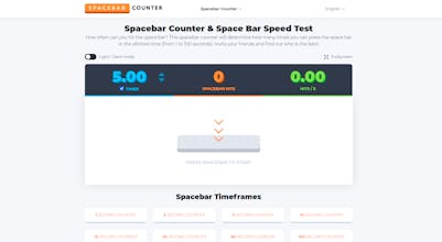 Spacebar Counter gallery image