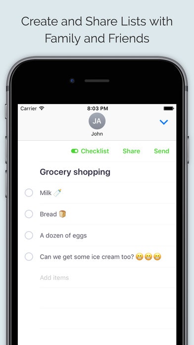 OnTheList for iMessage gallery image