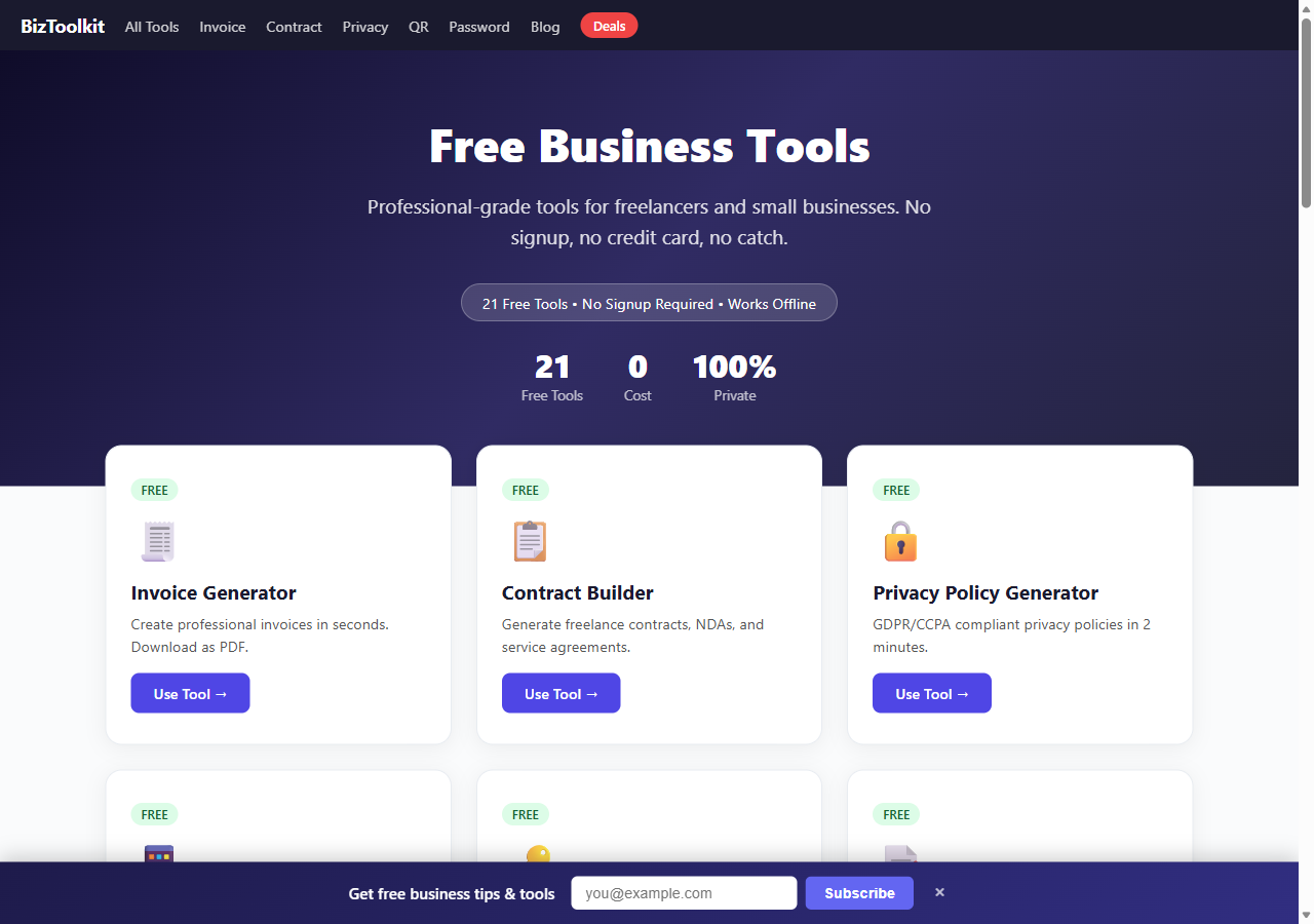 BizToolkit gallery image