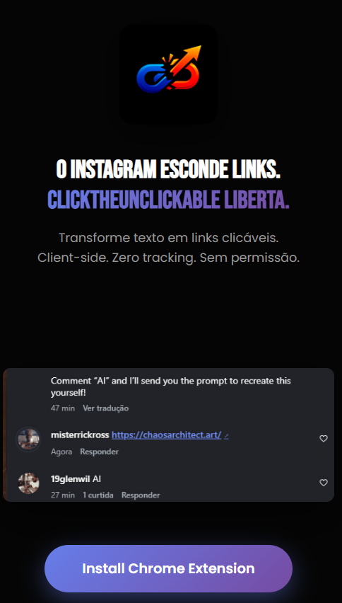 ClickTheUnclickable - Main product screenshot demonstrating key features and user interface