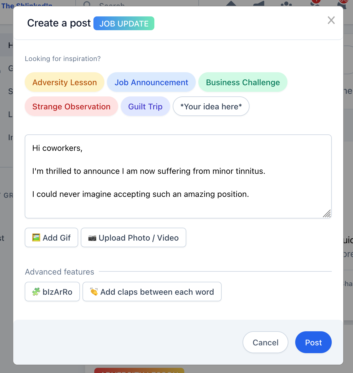 ShlinkedIn gallery image