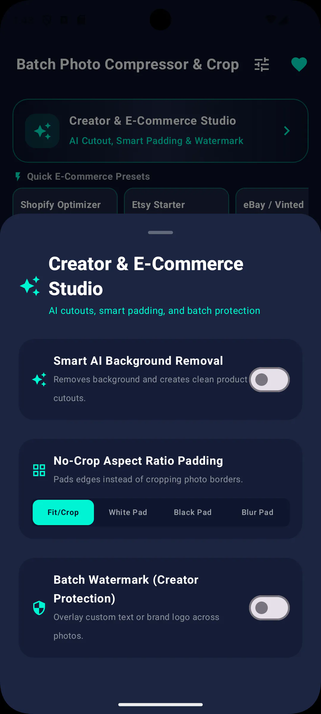 Batch Photo Compressor & Crop gallery image