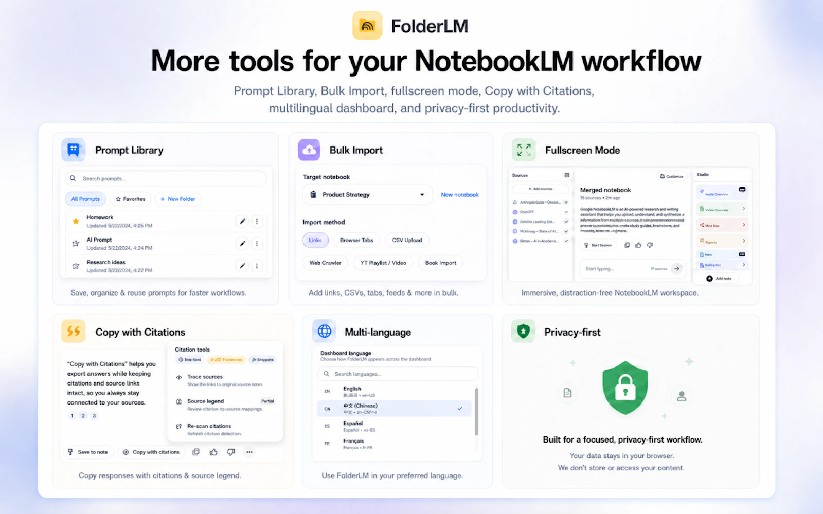 FolderLM For NotebookLM screenshot 6