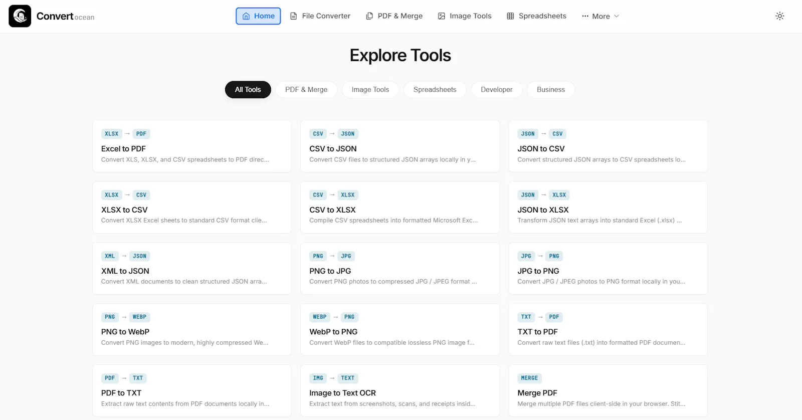 ConvertOcean screenshot 2
