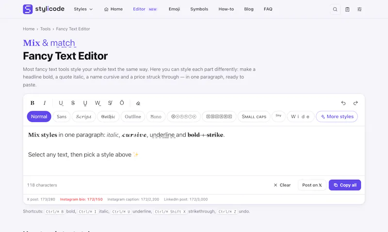 Stylicode screenshot 4
