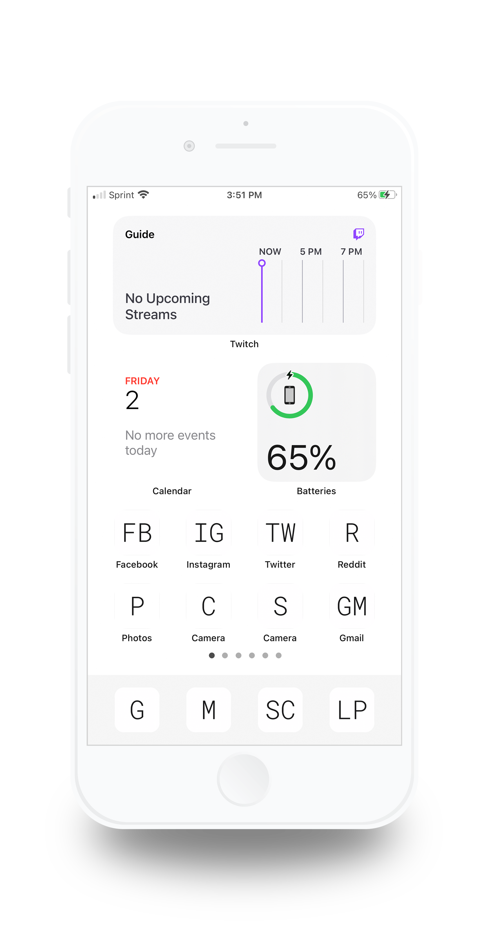 Minimalist Text-Only iOS 14 Icons gallery image
