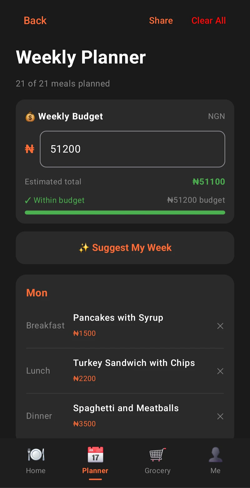 LazyEats AI screenshot 1