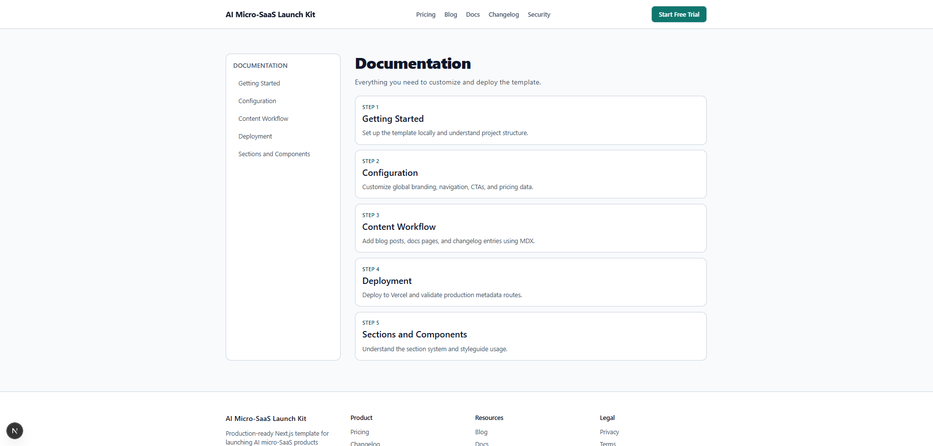 LaunchKit – Next.js SaaS Template gallery image