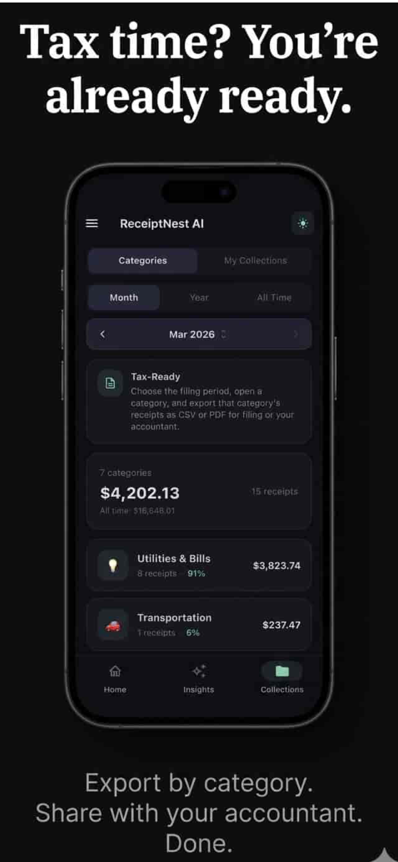 ReceiptNest AI gallery image