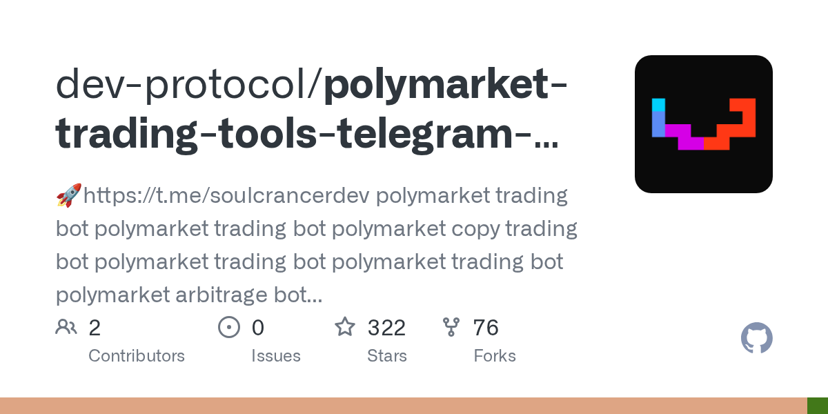 Polymarket Trading Tools – Telegram Bots gallery image