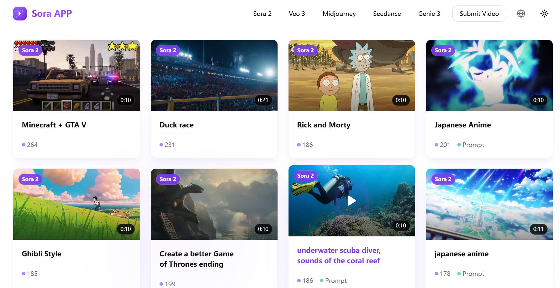 Sora APP gallery image