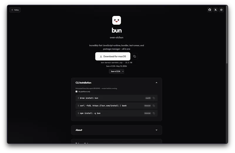 Yatko screenshot 1