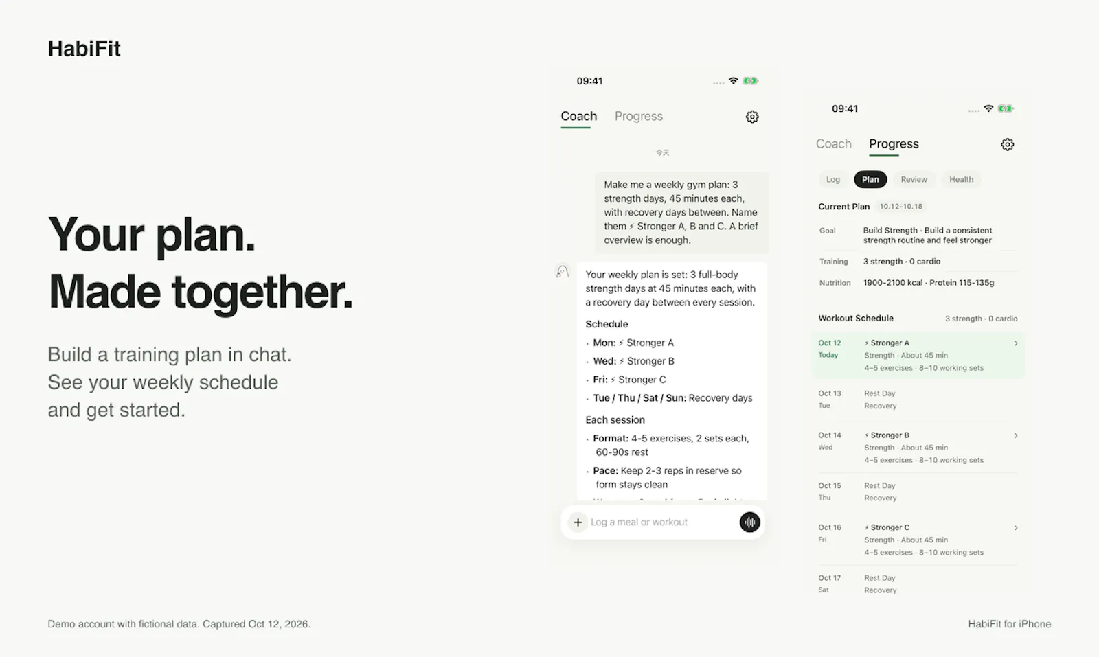 HabiFit screenshot 2