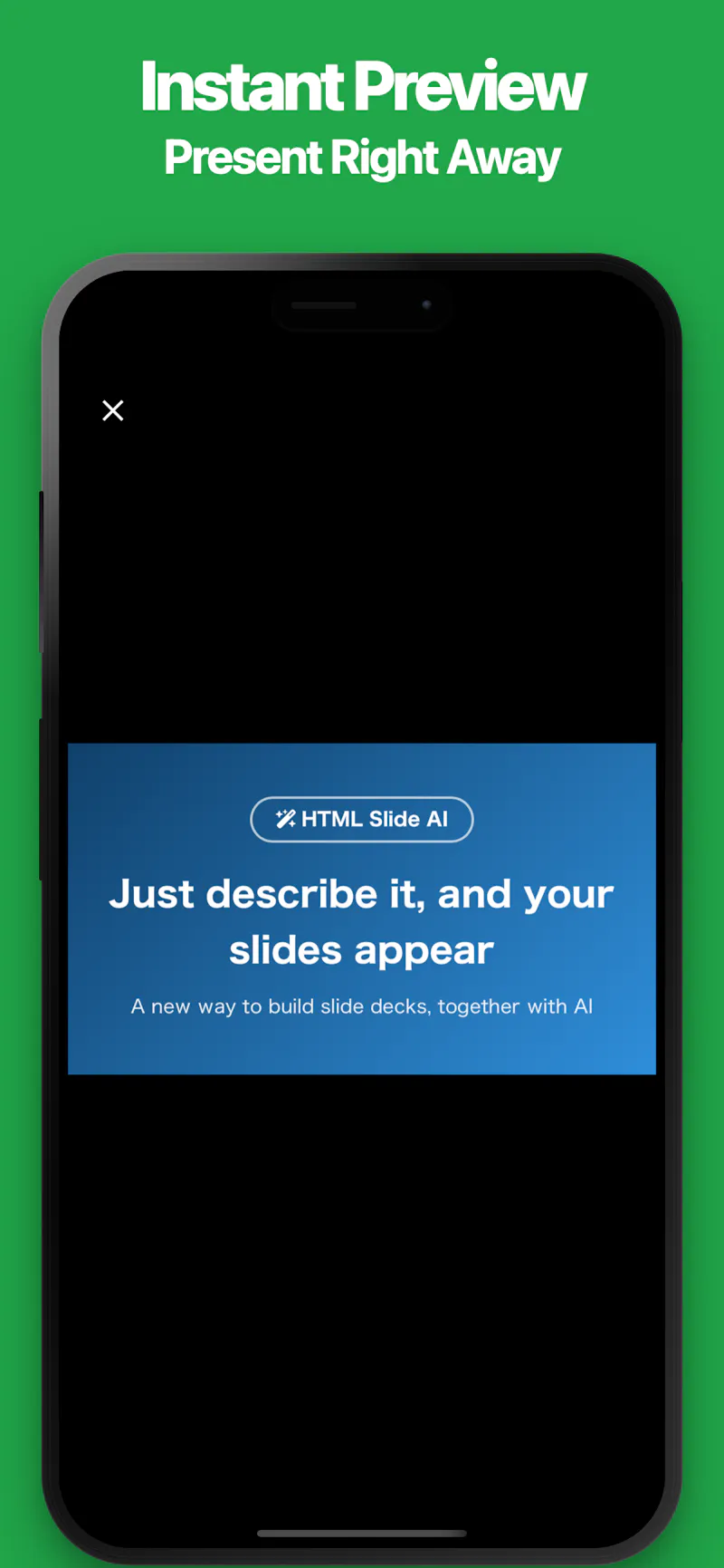 HTML Slide AI – AI Presentation Maker screenshot 3