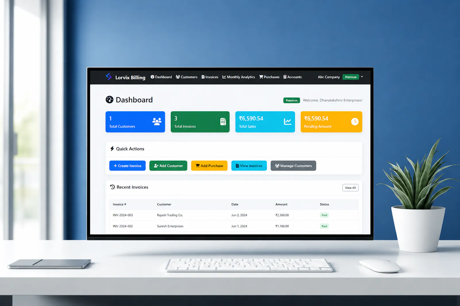 Lorvix Billing screenshot 1
