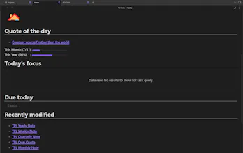 Obsidian Starter Kit gallery image