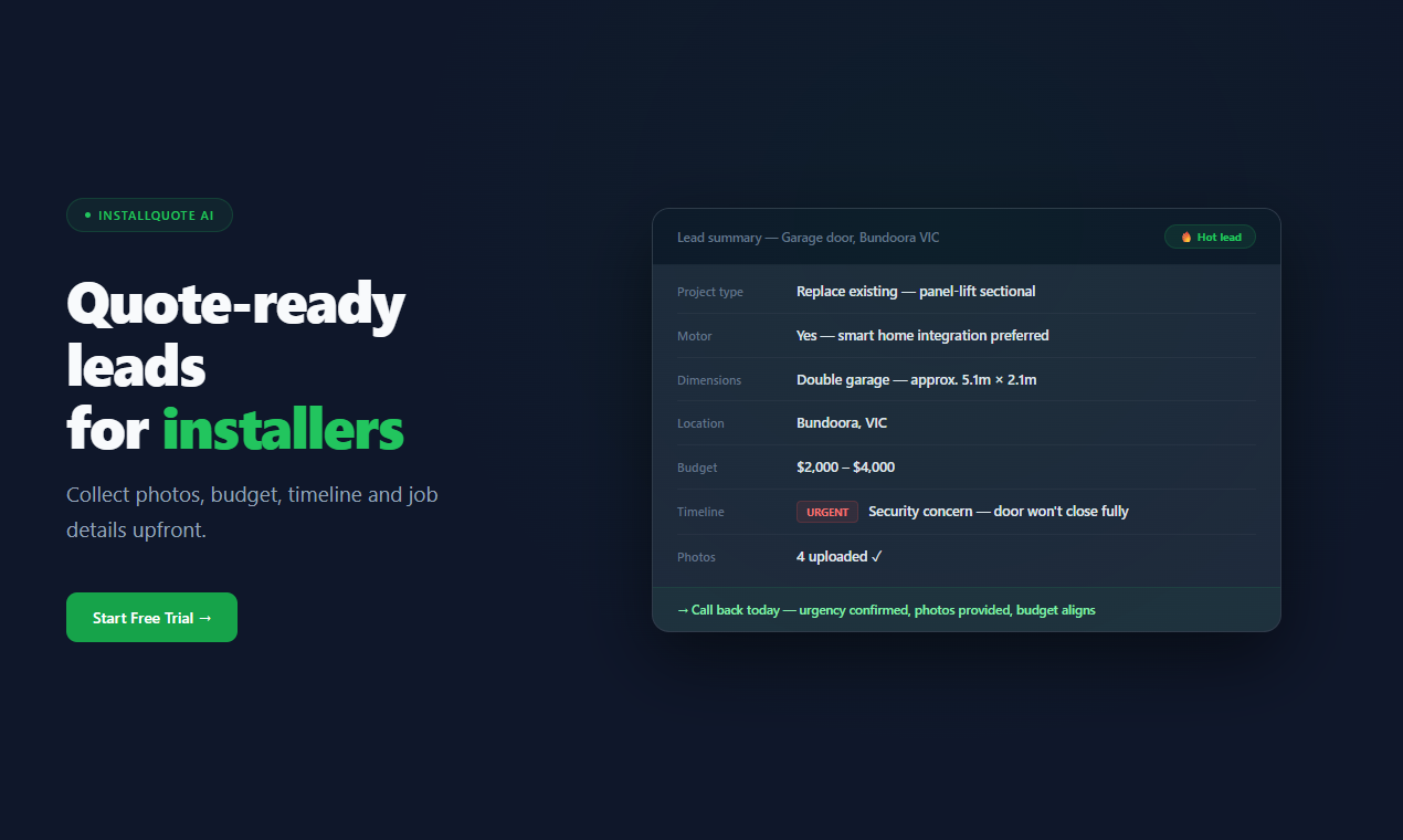 InstallQuote AI gallery image