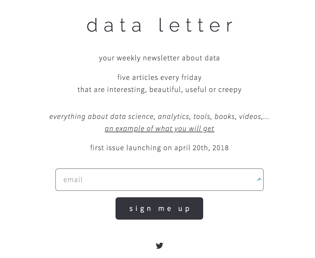 Data Letter gallery image